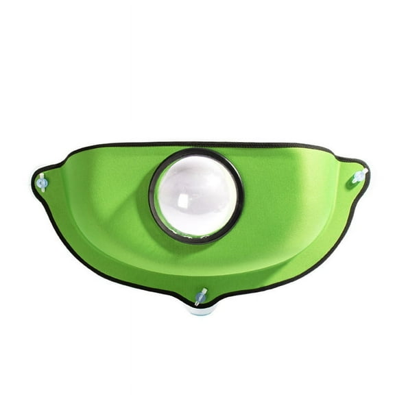 Cat Window Perch Hammock Litter Cat Shelves Sunbath Hammock, Green