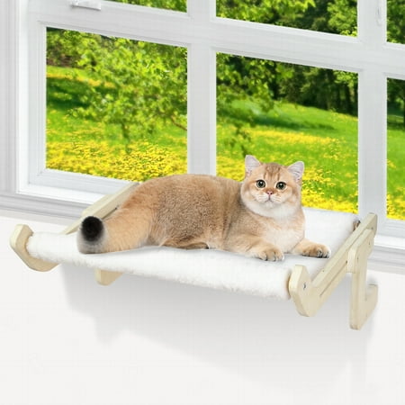 Cat Window Perch,Sturdy and Stable Cat Bed,Easy to Adjust Cat Window Hammock Suitable for Most Cats,Cat Hammock for Window,Bed,Wall,Sofa
