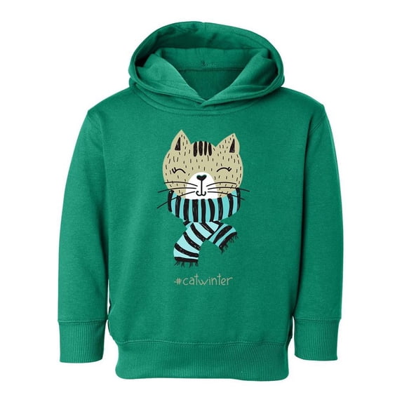 Cat Winter Hoodie Toddler -Image by Shutterstock, 2 Toddler