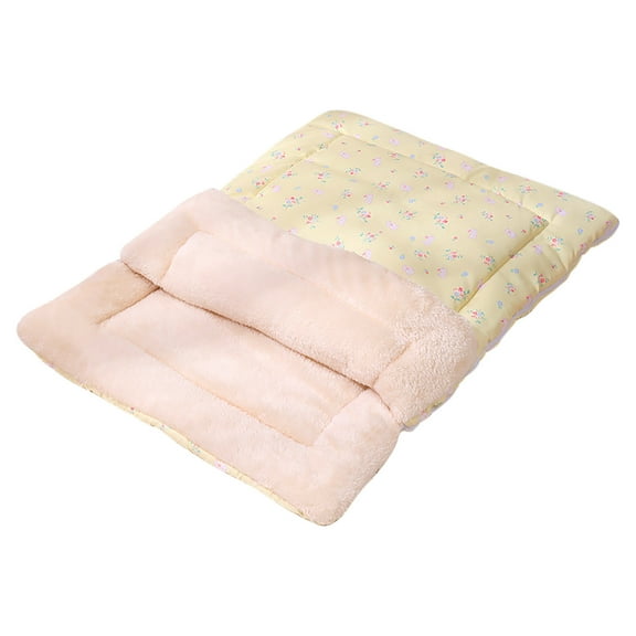 Cat Winter Sleeping Bag, Cat Bed Cave Sleeping Bag, Cat Sleeping Bag for Indoor Cats, Self Warming Cat Bed Cave, Soft Plush Cat Sack Warm Winter Cat Sleeping Bag Bed with Cave Cozy Pet Mat for Kitten