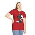 thumbnail image 1 of Cat Witch Hat, Gildan Unisex Softstyle T-Shirt, Graphic Tee, S-3XL, 1 of 5
