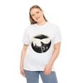 thumbnail image 1 of Cat With UFO Unisex Heavy Cotton Tee, 1 of 12