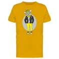 thumbnail image 1 of Cat With Yellow Fashion Tee Men's -Image by Shutterstock, 1 of 2