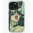 thumbnail image 1 of Cat Woman Being Catty Funny Art G616 Phone Case for iPhone17 16 15 14 13 12 11 Pro Max, 1 of 2
