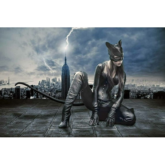 Cat Woman - Canvas OR Print Wall Art