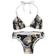 thumbnail image 1 of Cat Women's Detachable Sponge Adjustable Strap Bikini Set - 2 Pack, Beach Pool Swimwear, 1 of 6