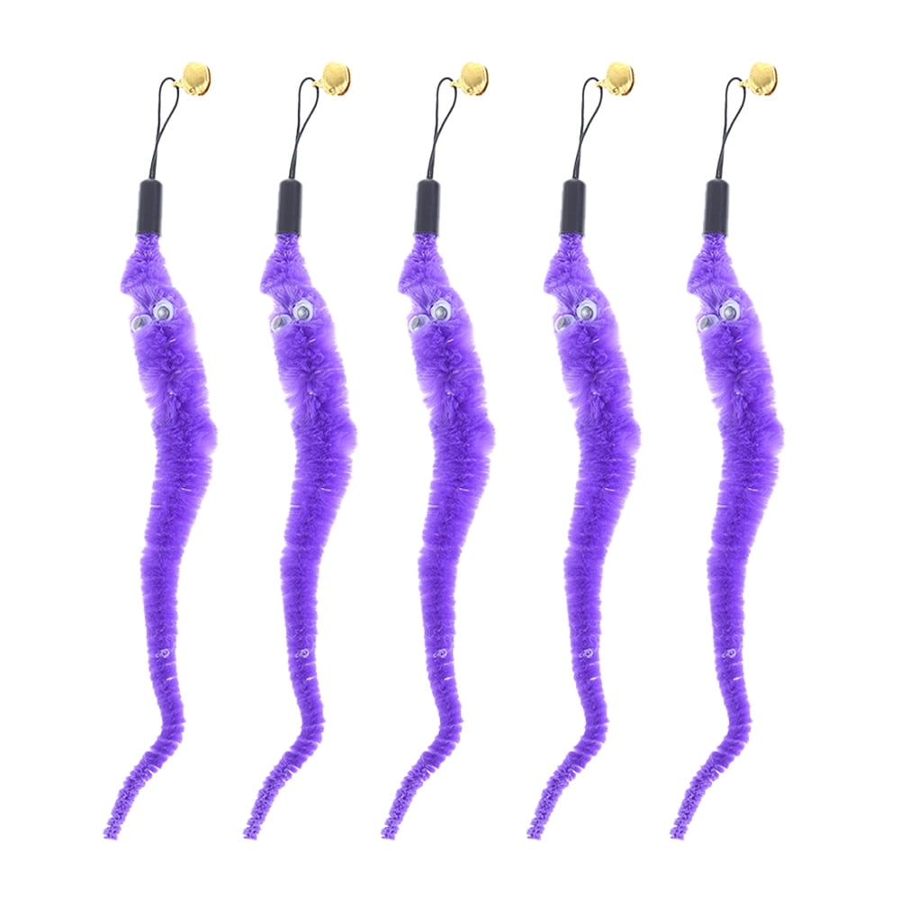 Cat Worm Toy Refills Cat Toys Wand Replacement, Cat Worms Refill, Worm