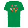 thumbnail image 1 of Cat Yawns Collage Tee Men's -Image by Shutterstock, 1 of 2