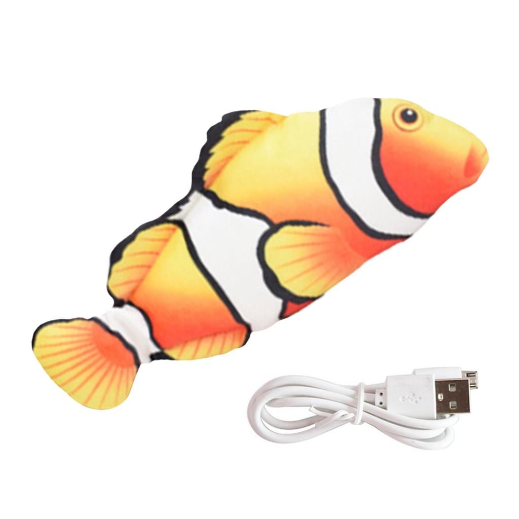 Cat Yellow Ugly Fish Toy Cat toys, Floppy Cat Kicker Fish Toy ...