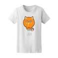 thumbnail image 1 of Cat Zodiac Astrology Sign Leo
 Women T-Shirt - Image by Shutterstock, Female Medium, 1 of 2