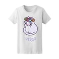 thumbnail image 1 of Cat Zodiac Astrology Sign Virgo Women T-Shirt - Image by Shutterstock, Female Large, 1 of 2