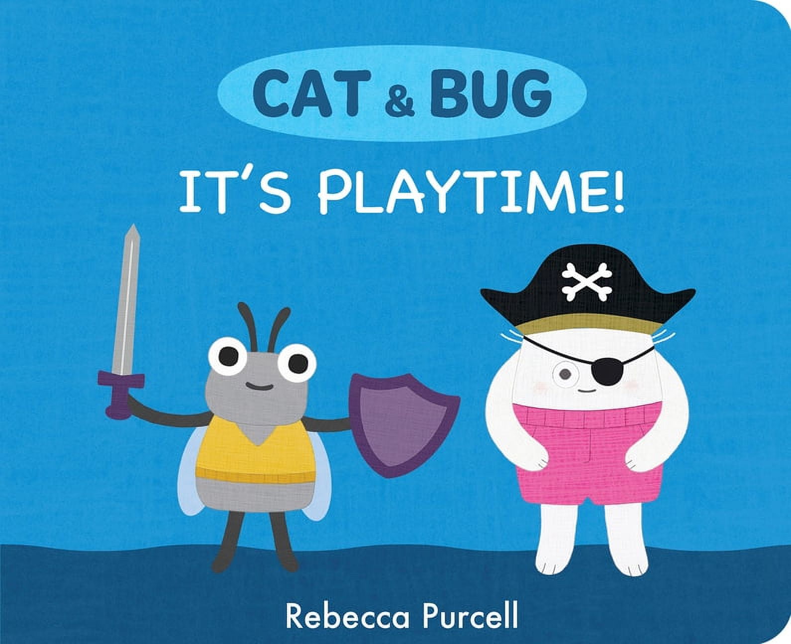 Cat and Bug: Cat & Bug: It's Playtime! (Board Book) - Walmart.com