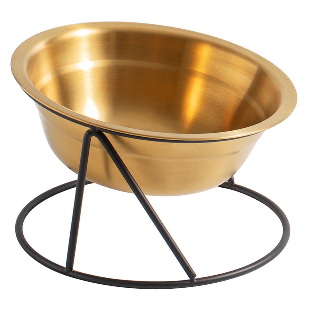 Cat and Dog Food Bowl Raised Bowls Cervical Spine Stainless Steel
