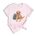 thumbnail image 1 of Cat and Dog Shirt, Dog and Cat Mom T-Shirt, Cute Animal Tee, Best Friend Gift, Pets Owner Gift, Funny Animal Couple Shirt, 1 of 1