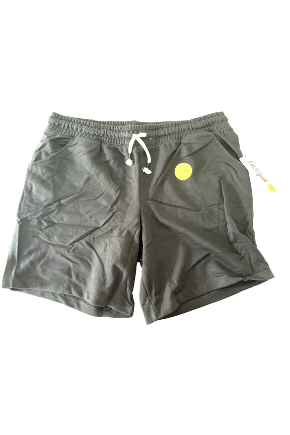 Cat & Jack Boys Pull-On Shorts Above The Knee' Short Black XXL (18)