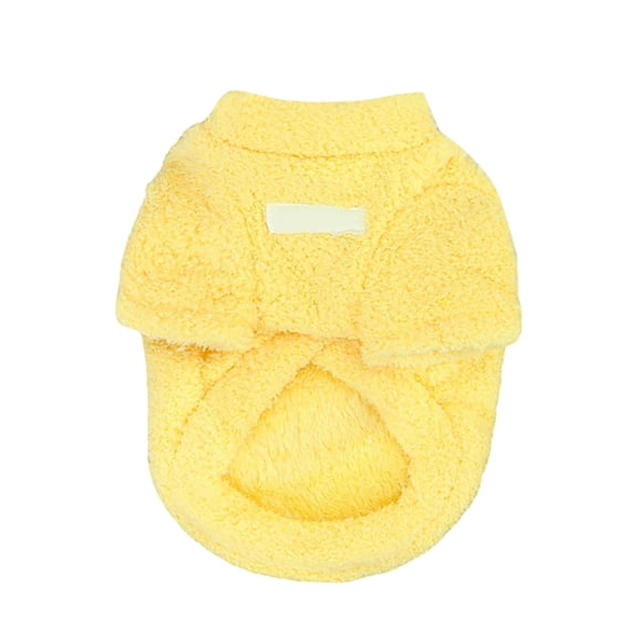 Pet Winter Jumpsuit for Hairless Sphynx and Indoor Cats - Cozy Double Sweater Shirt for Small Warm Wear