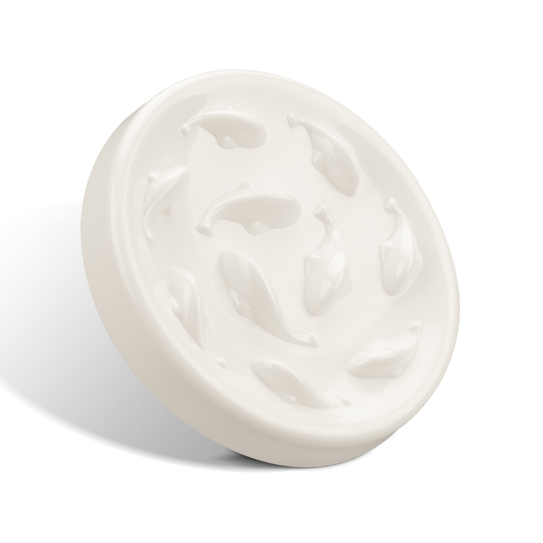 MSBC Large Melamine Slow Feeder Bowl for Dogs and Cats, Single Piece