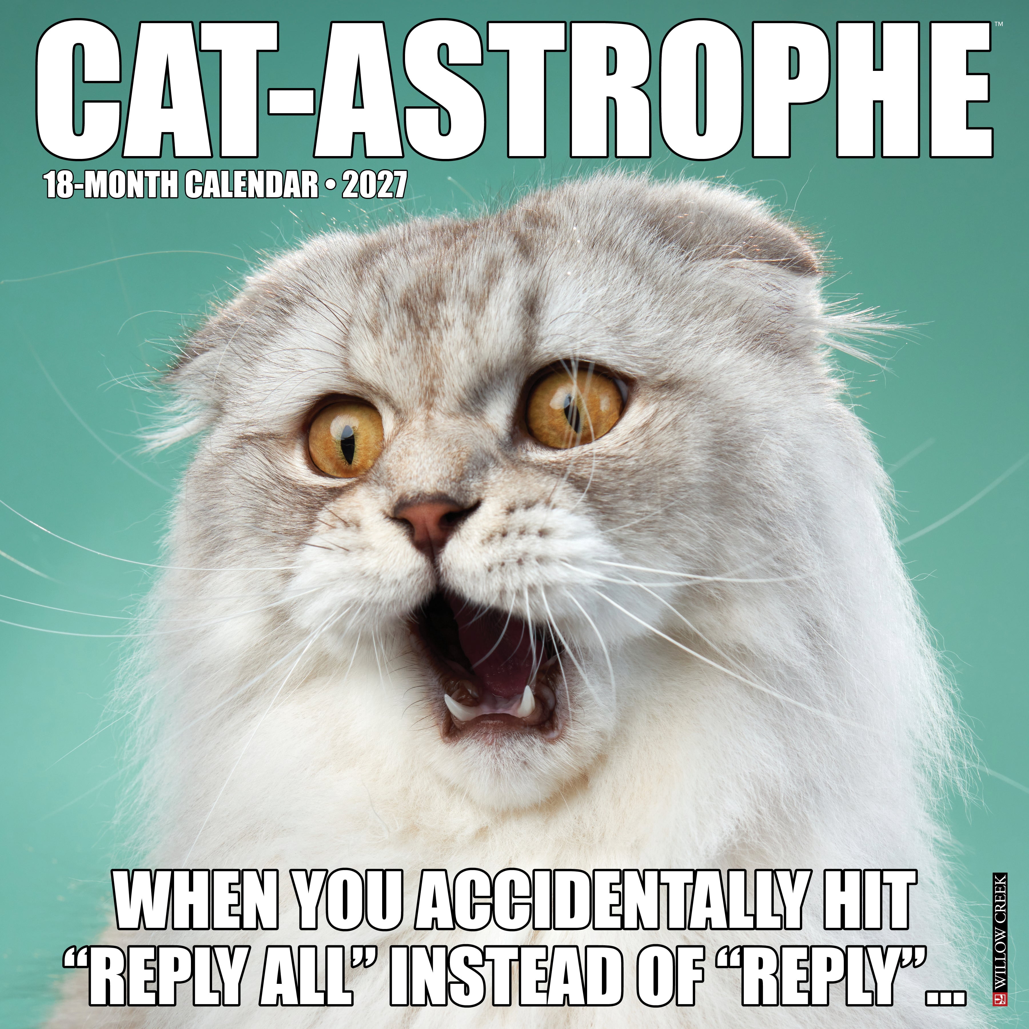 Willow Creek Press, Cat-astrophe 2027 Wall Calendar