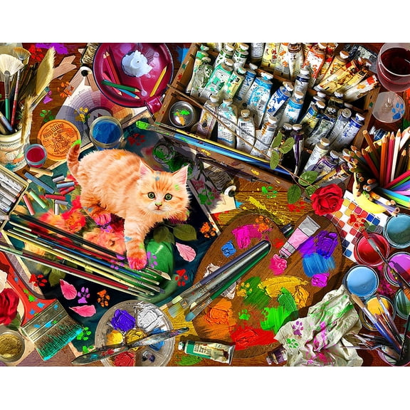 Springbok 1000 Piece An Unexpected Mews Jigsaw Puzzle for Adults