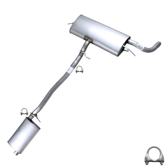 Northeastern Exhaust | Muffler & Intermediate Pipe System Kit Fits 2010-2017 GMC Terrain & Chevrolet Equinox 2.4L SUV - Direct Fit