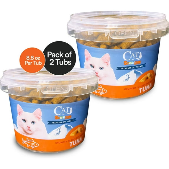 Cat by Scoochie Sensations Tuna Filled Crunchy Cat Treats, 2CT