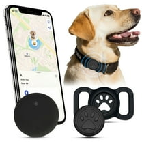 Cat and dog pet tracker, real-time positioning, waterproof and sand proof, no additional subscription fees required, suitable for any small or medium-sized pet, including matching collars