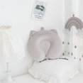 Cat ears memory foam Ushaped pillow slow rebound car neck pillow