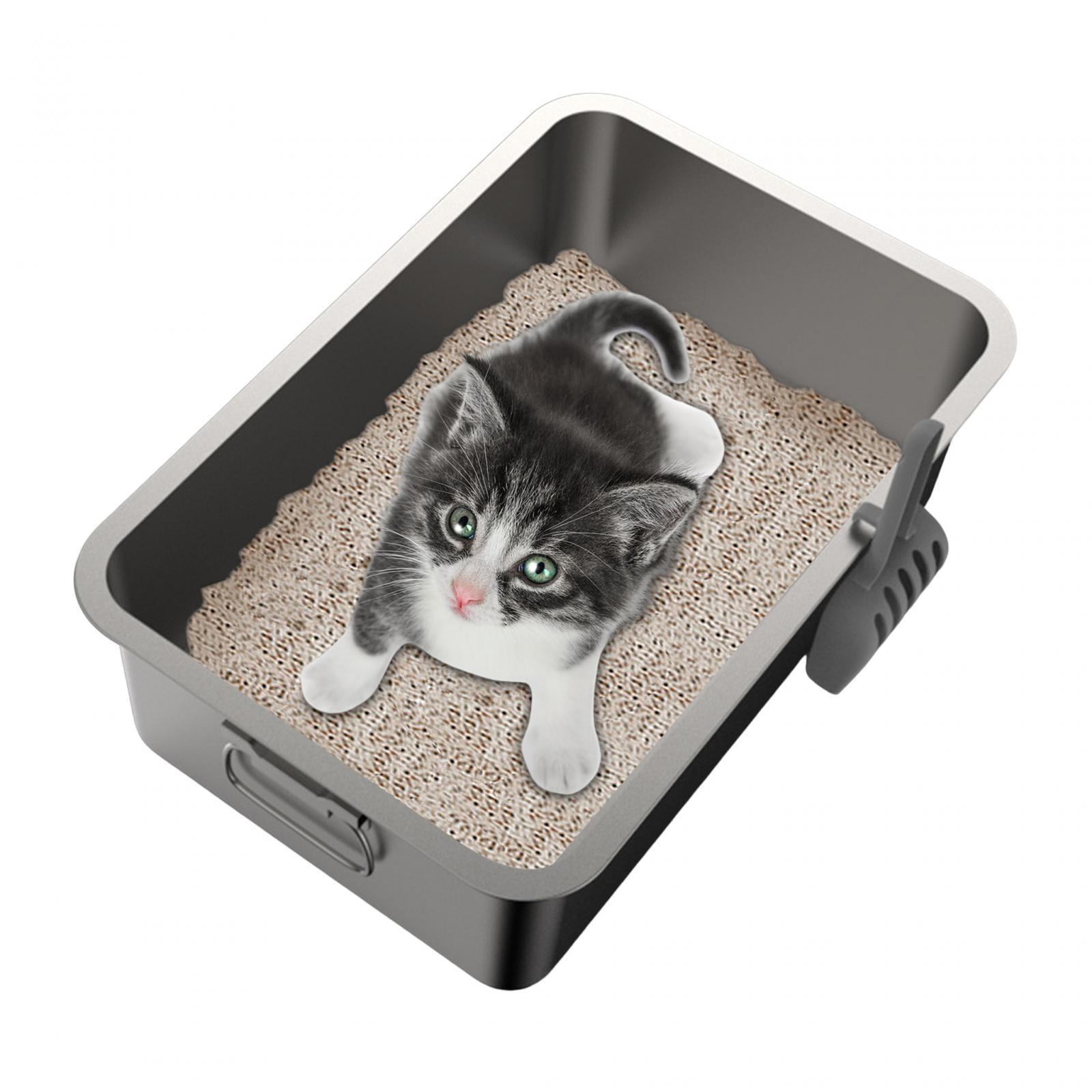 Cat for Indoor Cats Kitten Potty Toilet Stainless Steel Modern Durable