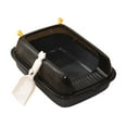 thumbnail image 1 of Cat for Indoor Cats, Open Top Pet Litter Tray, Anti Splashing Durable Cat Litter Tray, Cat Sandbox Potty Toilet with High Sides Gray, 1 of 9