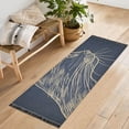 thumbnail image 1 of Cat in Blue Runner Rug Machine Washable Area Rugs Carpet Non Slip Entryway Mat for Bedroom Entryway Front Door, 1 of 7