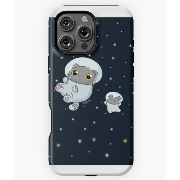 Cat in Space Astronaut Kitty - Fashionable Phone M2832 Phone Case for iPhone 17 16 15 14 13 12 11 Pro Max