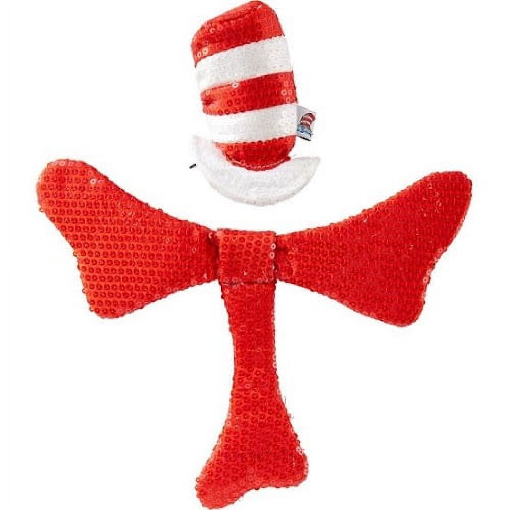 Red Cat in the Hat Bow Tie 13in x 8in - Dr. Seuss