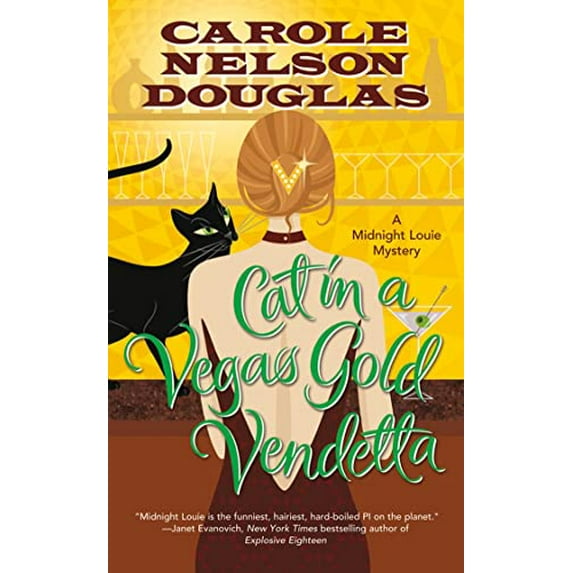 Pre-Owned Cat in a Vegas Gold Vendetta: A Midnight Louie Mystery (Mass Market Paperback) 0765365928 9780765365927