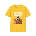 thumbnail image 1 of Cat in a suitcase Take Me Anywhere Men Women Graphic TShirt, 1 of 4