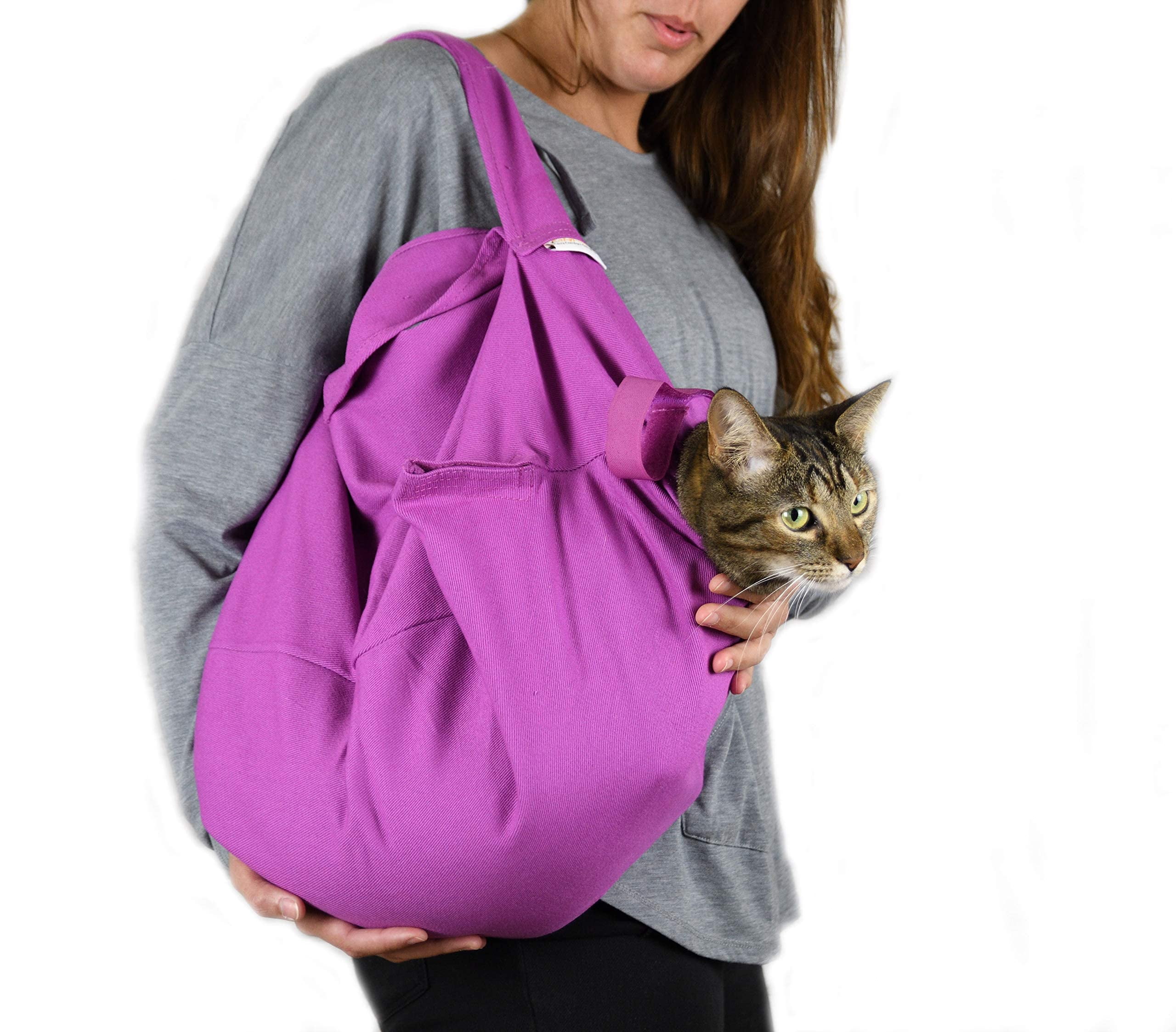 CatintheBag Cozy Comfort Carrier Small Lavender Cat Carrier Soft