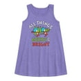 thumbnail image 1 of Cat in the Hat - All Things Merry And Bright  - Toddler and Youth Girls A-line Dress, 1 of 4