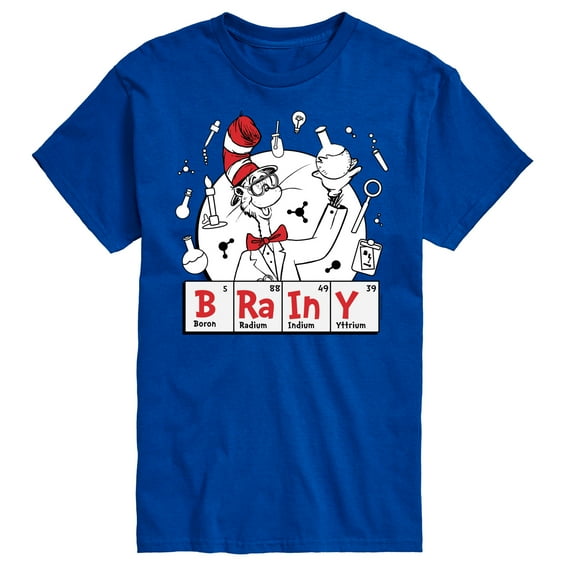 The Cat in the Hat - Brainy - Men's Short Sleeve Graphic T-Shirt