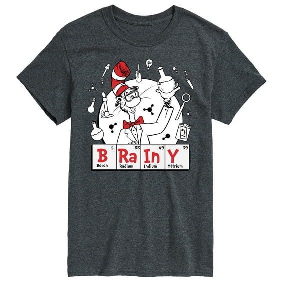 The Cat in the Hat - Brainy - Men's Short Sleeve Graphic T-Shirt