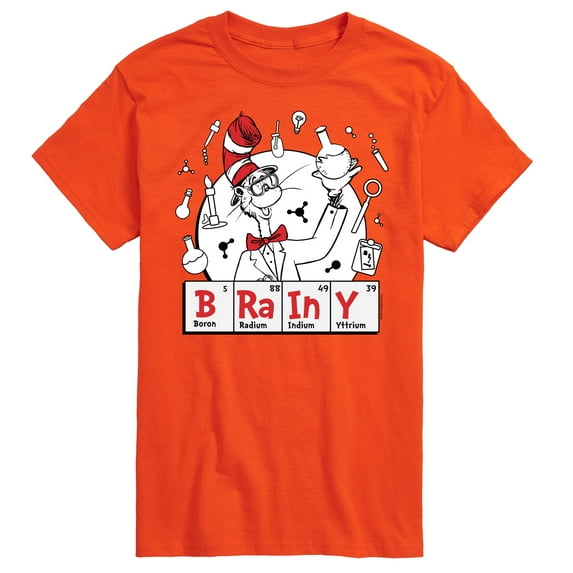 The Cat in the Hat - Brainy - Men's Short Sleeve Graphic T-Shirt