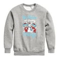 thumbnail image 1 of Cat in the Hat - Builder Of Snowy Things - Toddler And Youth Crewneck Fleece Sweatshirt, 1 of 5