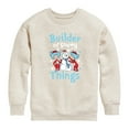 thumbnail image 1 of Cat in the Hat - Builder Of Snowy Things - Toddler And Youth Crewneck Fleece Sweatshirt, 1 of 5