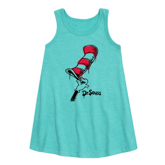 Cat in the Hat - Cat In The Street - Toddler & Youth Girls A-line Dress