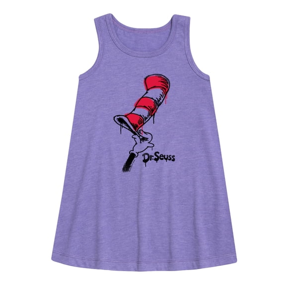 Cat in the Hat - Cat In The Street - Toddler & Youth Girls A-line Dress