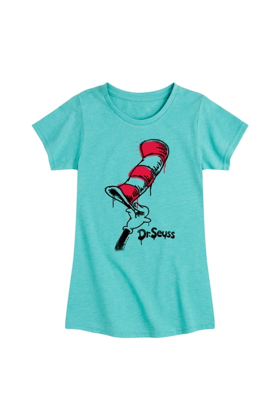 Cat in the Hat - Cat In The Street - Toddler & Youth Girls Short Sleeve Graphic T-Shirt