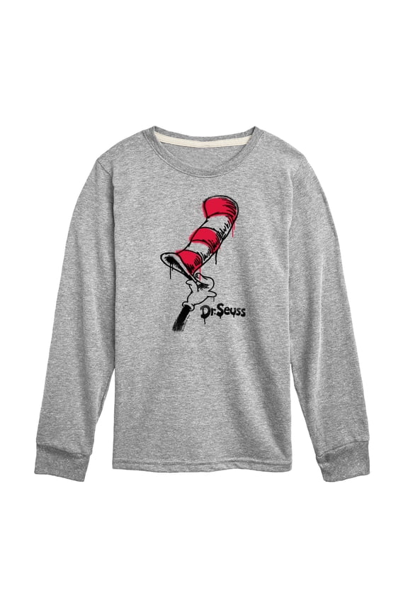 Cat in the Hat - Cat In The Street - Toddler & Youth Long Sleeve Graphic T-Shirt