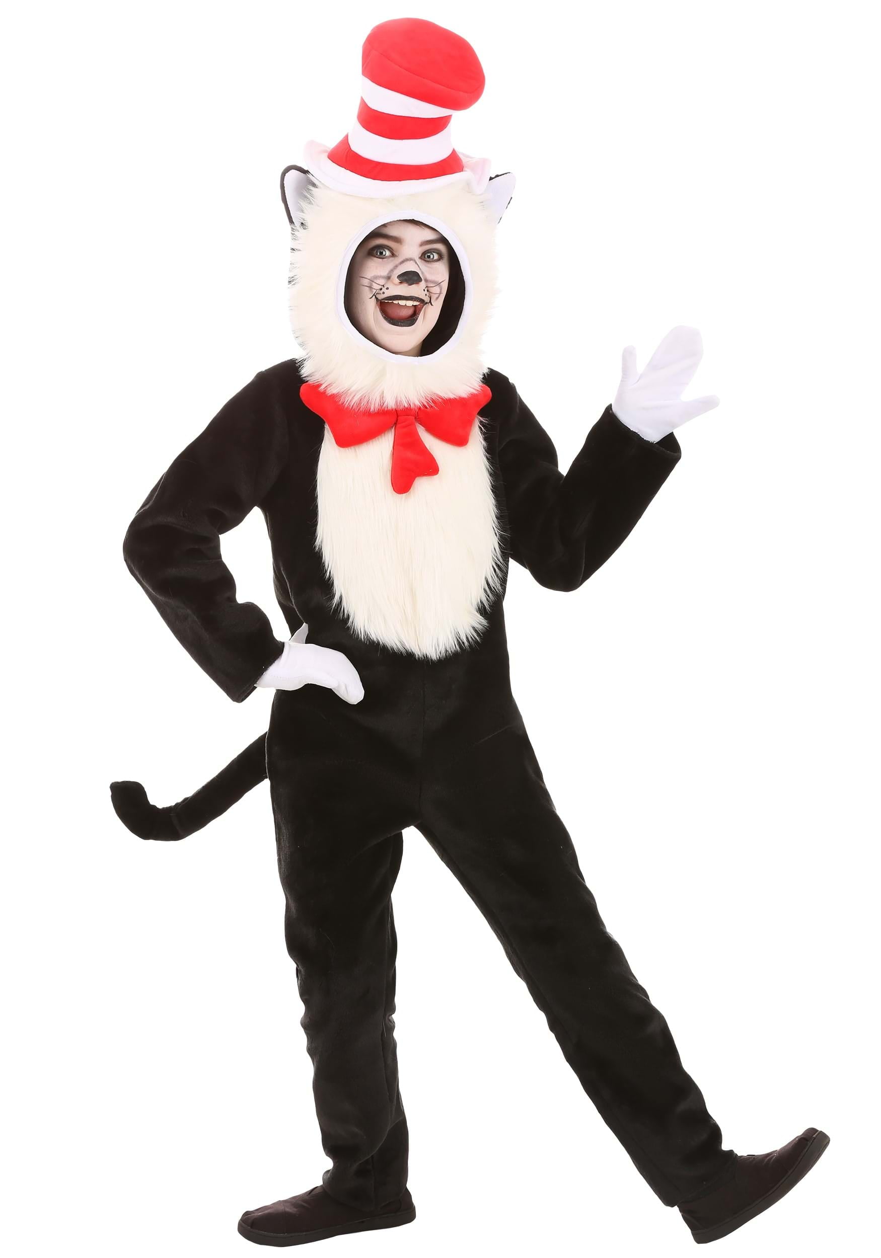 Cat in the Hat Kids Costume Walmart