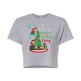 thumbnail image 1 of Cat in the Hat - Christmas Is A Family Thing - Cropped Tee, 1 of 6