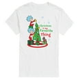 thumbnail image 1 of Cat in the Hat - Christmas Is A Family Thing - Men's Short Sleeve Graphic T-Shirt, 1 of 6