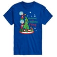 thumbnail image 1 of Cat in the Hat - Christmas Is A Family Thing - Men's Short Sleeve Graphic T-Shirt, 1 of 6