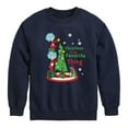 thumbnail image 1 of Cat in the Hat - Christmas Is A Family Thing - Toddler And Youth Crewneck Fleece Sweatshirt, 1 of 5